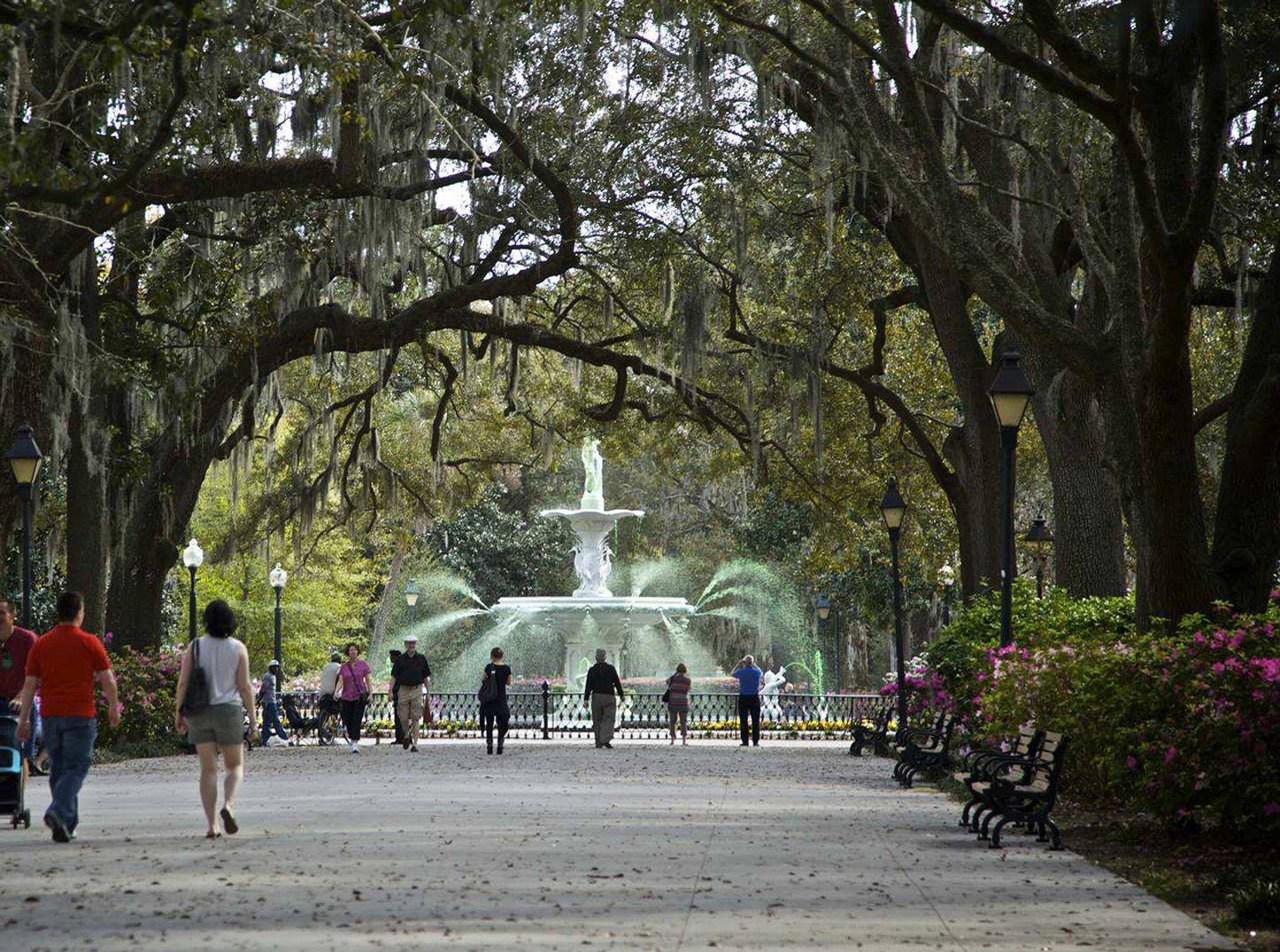 Embassy Suites Savannah Historic District Bagian luar foto